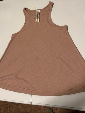 Free People Relaxed A-Line Ribbed Tank Size XS